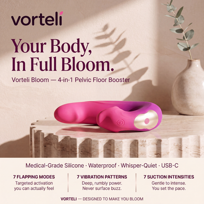 Vorteli Bloom™ Pro — the 4-in-1 Pelvic Floor Booster